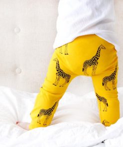 giraffe print leggings