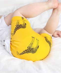 giraffe print shorts