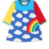 rainbow cloud dress